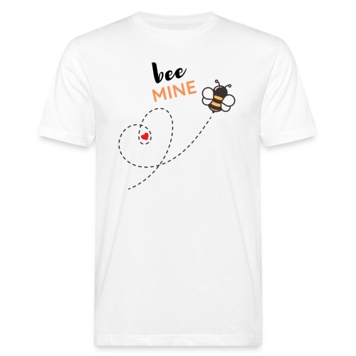 Bee mine - Søt kjærlighetserklæring - Økologisk T-skjorte for menn