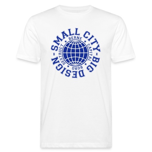 BD Kleine Stadt großes Design - Männer Bio-T-Shirt