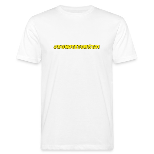 donatelogo - Miesten luonnonmukainen t-paita
