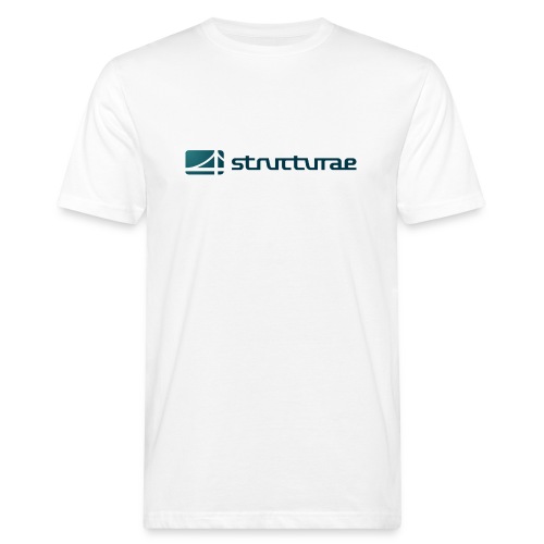 Structurae Logo (Green) - Männer Bio-T-Shirt