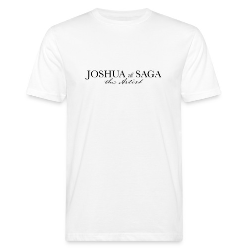 Joshua af Saga - The Artist - Black - Ekologisk T-shirt herr