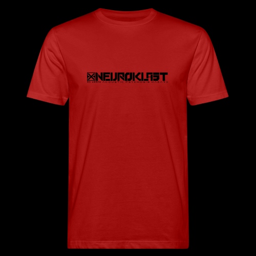 NEUROKLAST Black Design - Männer Bio-T-Shirt