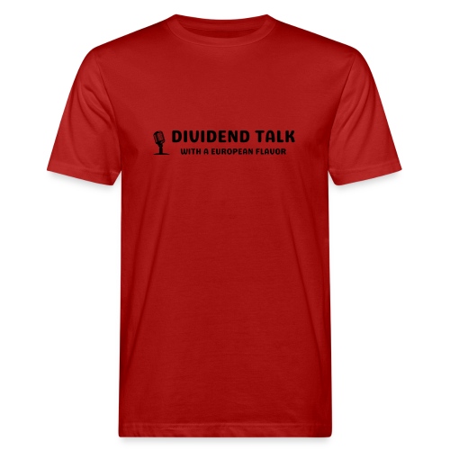 Dividend Talk Podcast - Collectors Item | Black - Men's Organic T-Shirt