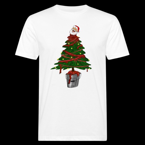 Messy Christmas - Mannen Bio-T-shirt