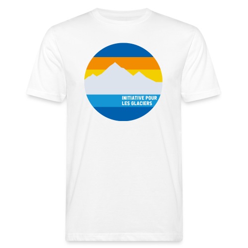 Initiative pour les glaciers - Männer Bio-T-Shirt