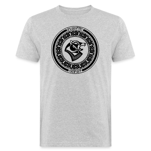 BjornfellRisingBlack - Miesten luonnonmukainen t-paita