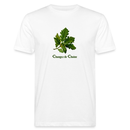 CHANGEZ DE CHAÎNE ! (TV, nature, écologie) - T-shirt bio Homme