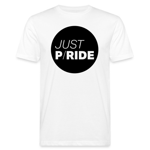 JUST P/RIDE - CYCLING PASSION by SPORTSKANONE - Männer Bio-T-Shirt