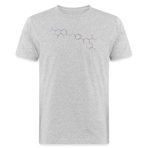 Vitamin M Molecule - Colored Structural Formula - Organic mænd