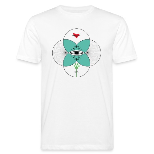 Eye collection luck ´n love - Männer Bio-T-Shirt