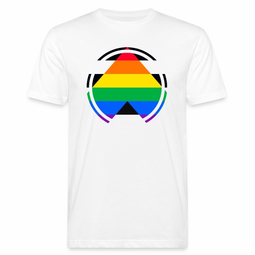 Ally Pride Flag - Männer Bio-T-Shirt
