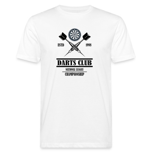 Darts Club - Männer Bio-T-Shirt