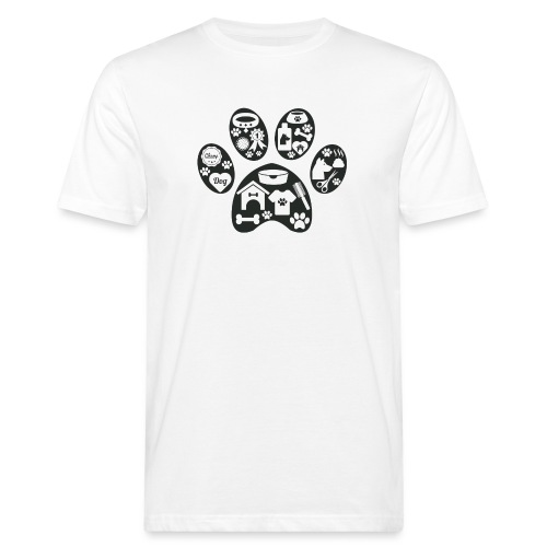 ZAMPA CANE - T-shirt ecologica da uomo