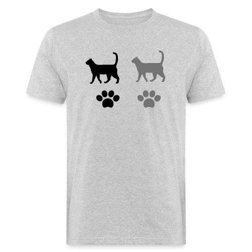 2 chats qui se suivent - T-shirt bio Homme