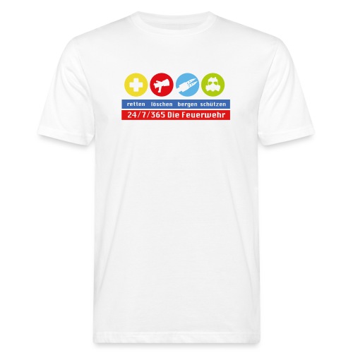 RLBS Logo neu - Männer Bio-T-Shirt
