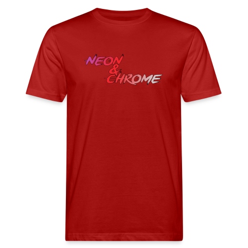 Logo Neon Chrome - T-shirt bio Homme