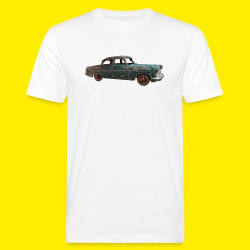 Vintage classic groene auto - Mannen Bio-T-shirt
