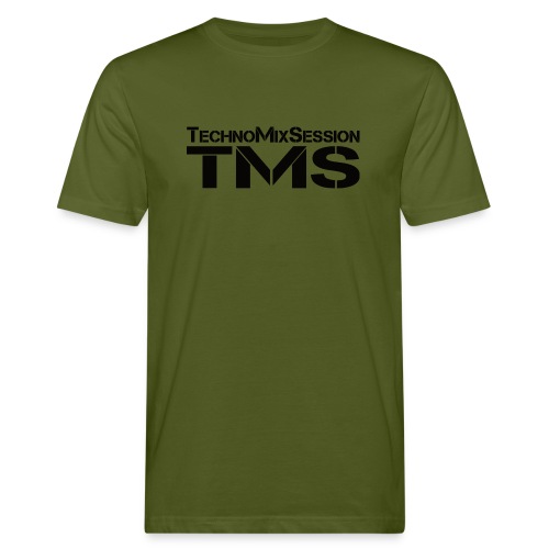 TMS-TechnoMixSession (Black) - Männer Bio-T-Shirt