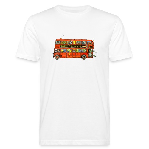 Ein Londoner Routemaster Bus - Männer Bio-T-Shirt