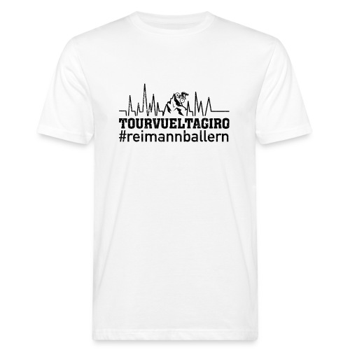 TOURVUELTAGIRO 'REIMANN BALLERN Rückseite - Männer Bio-T-Shirt