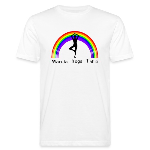 Logo de Maruia Yoga Tahiti - T-shirt bio Homme