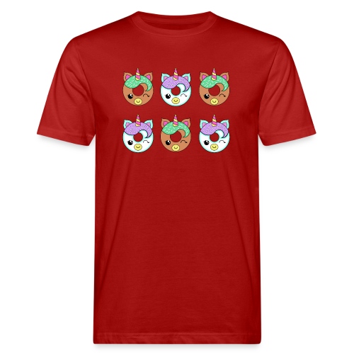 Unicorn Donut - T-shirt ecologica da uomo