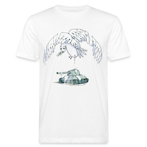 Dove of Peace - Stop the war! - Men's Organic T-Shirt