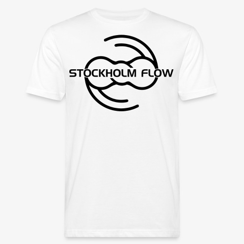 Stockholm Flow Old Logo - Ekologisk T-shirt herr