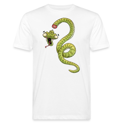 Schlange - kopflos - Männer Bio-T-Shirt