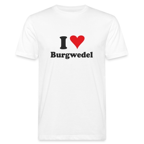 I Love Burgwedel - Männer Bio-T-Shirt