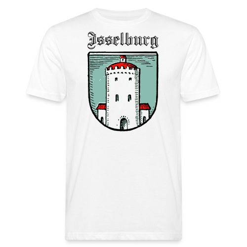 Isselburg mit Zeichen - Männer Bio-T-Shirt