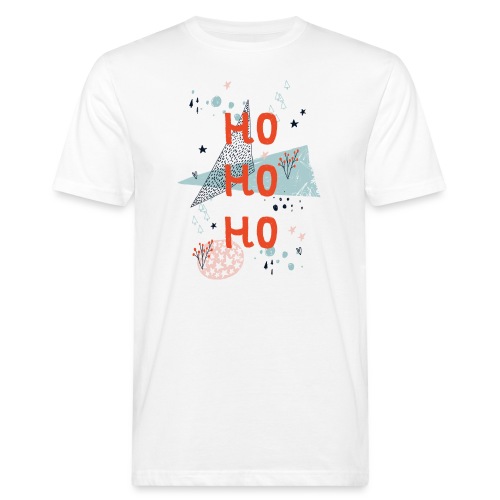 ho ho ho - Männer Bio-T-Shirt