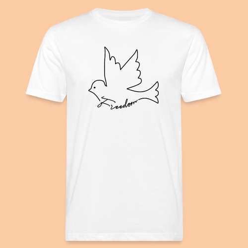 A white dove and peace - Men's Organic T-Shirt