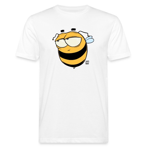 Zmęczona pszczółka - Ekologiczna koszulka męska