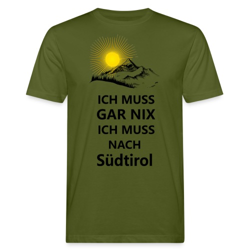Südtirol - Männer Bio-T-Shirt