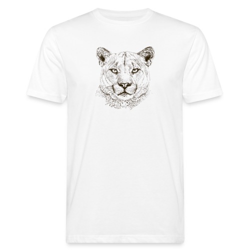 Wildkatze - Männer Bio-T-Shirt