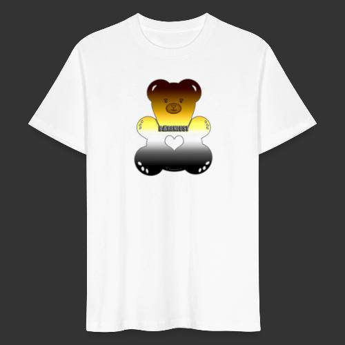 Rainbow bear in bear color - Men's Organic T-Shirt