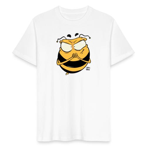 Biene fies - Männer Bio-T-Shirt