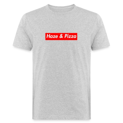 Haze & Pizza - Männer Bio-T-Shirt