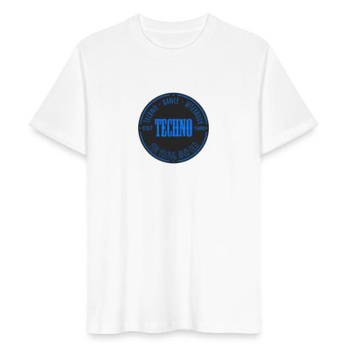techno est 1980 - Männer Bio-T-Shirt