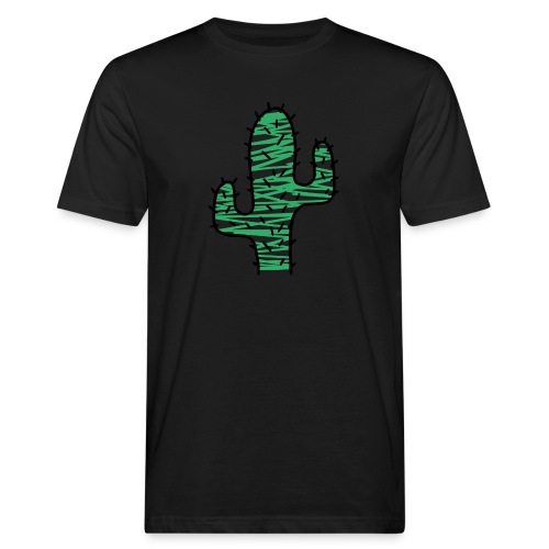 Kaktus sehr stachelig - Männer Bio-T-Shirt