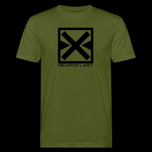 NEUOKLAST Logo Black - Männer Bio-T-Shirt
