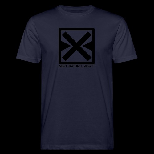 NEUOKLAST Logo Black - Männer Bio-T-Shirt