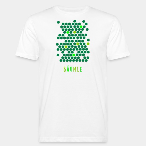 Bäumle - Design für echte Baumfans - Männer Bio-T-Shirt