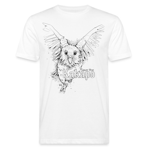Kakapo T-Shirt - Save the Kakapo - Men's Organic T-Shirt
