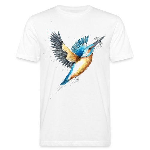 Kingfisher - In the middle of nature - Men's Organic T-Shirt