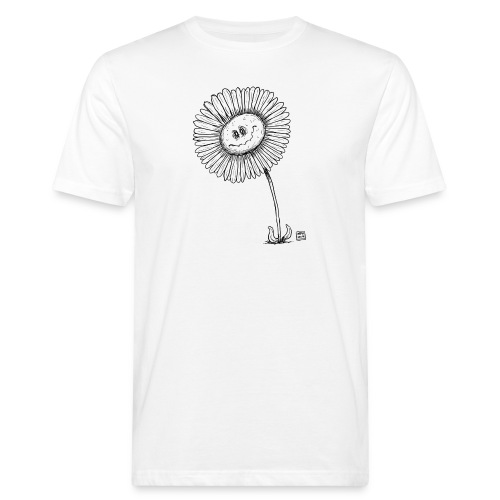 Blümchen - Männer Bio-T-Shirt