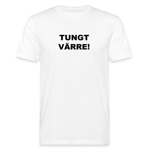 TUNGT - Ekologisk T-shirt herr