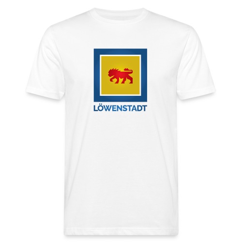 Löwenstadt Fan Design 11 - Männer Bio-T-Shirt