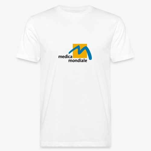 medica mondiale e.V. Logo - Männer Bio-T-Shirt